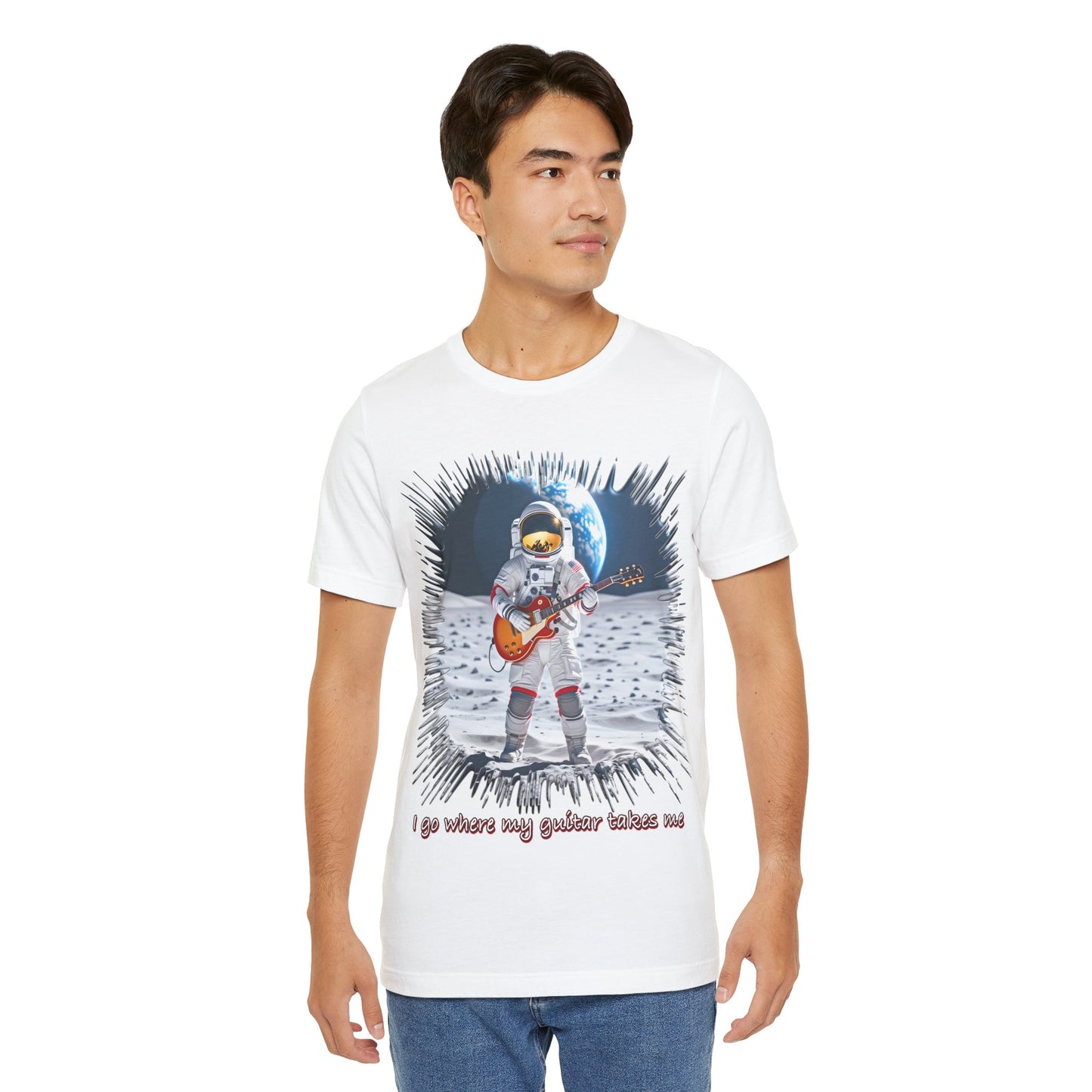 Astronaut Guitar Tee