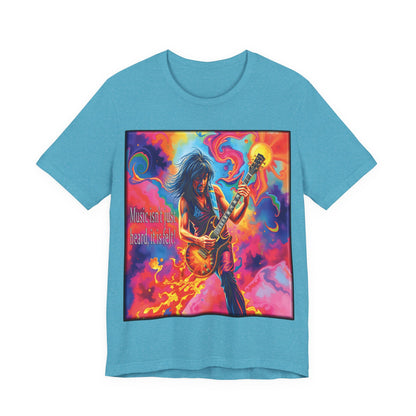 Guitarist Psychedelic Tee