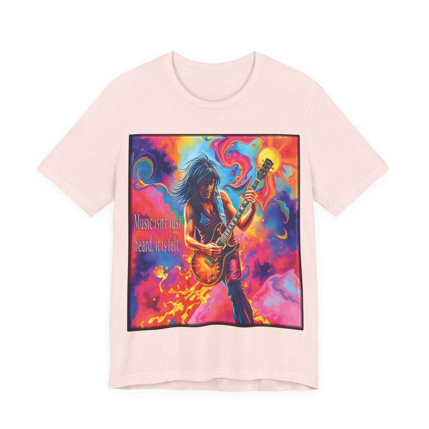 Guitarist Psychedelic Tee