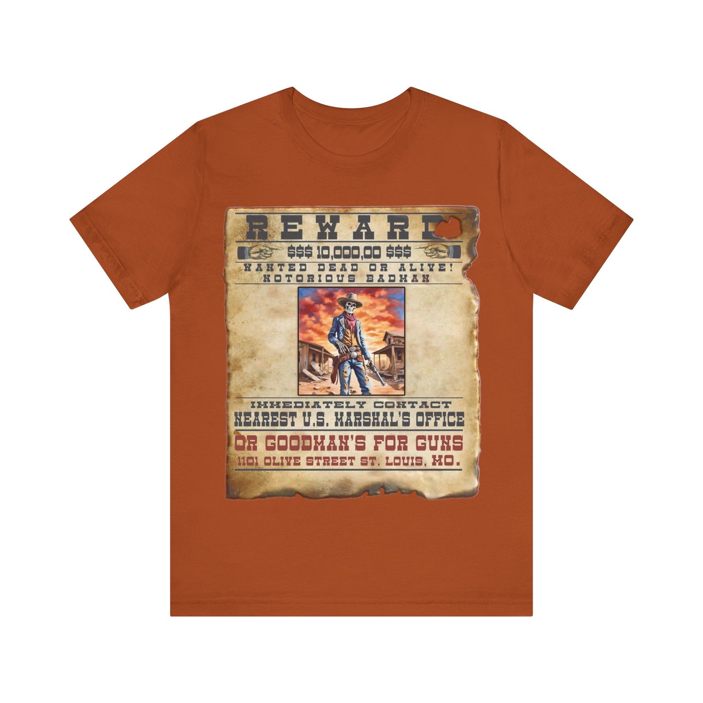Wanted Poster Tee