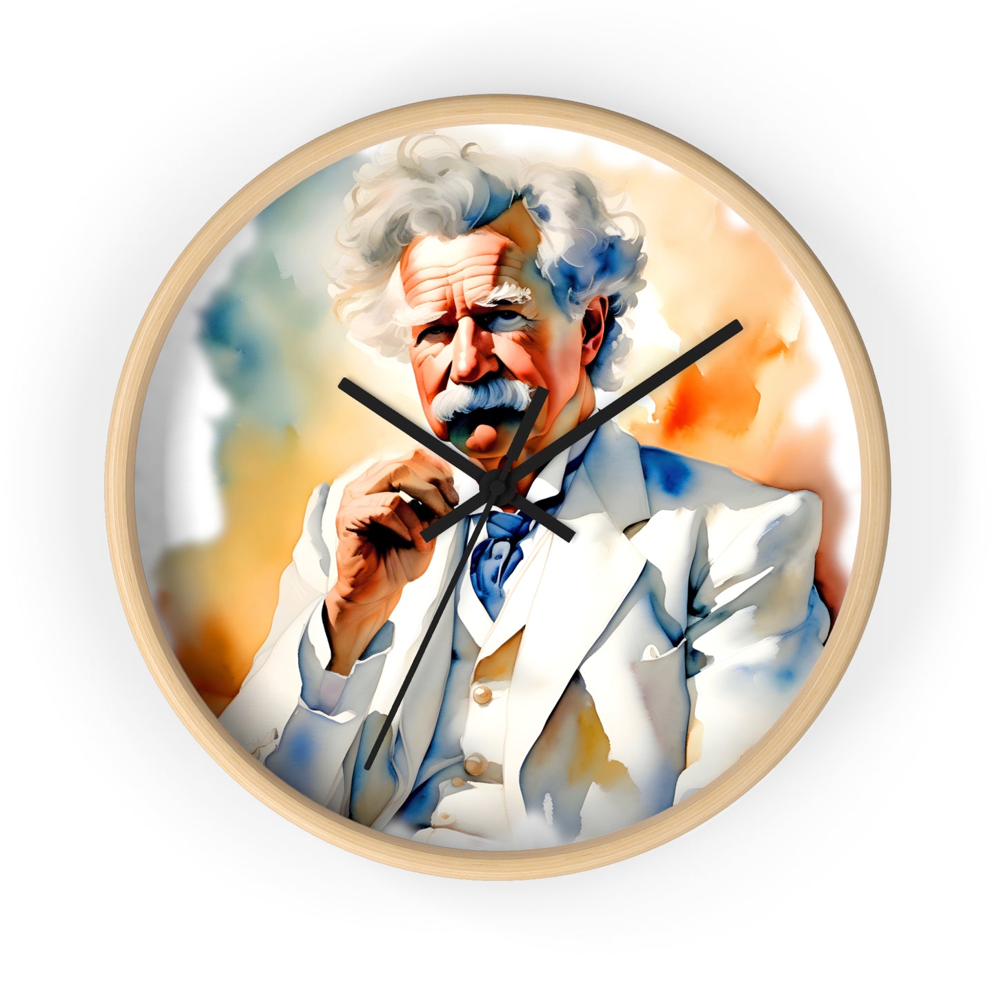 Mark Twain Wall Clock