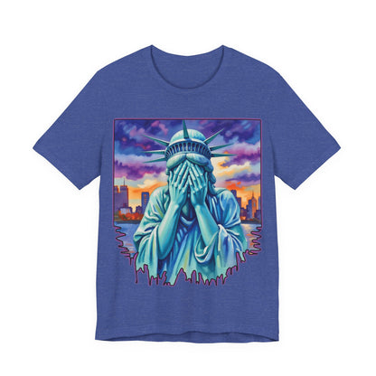 Lady Liberty Crying Tee
