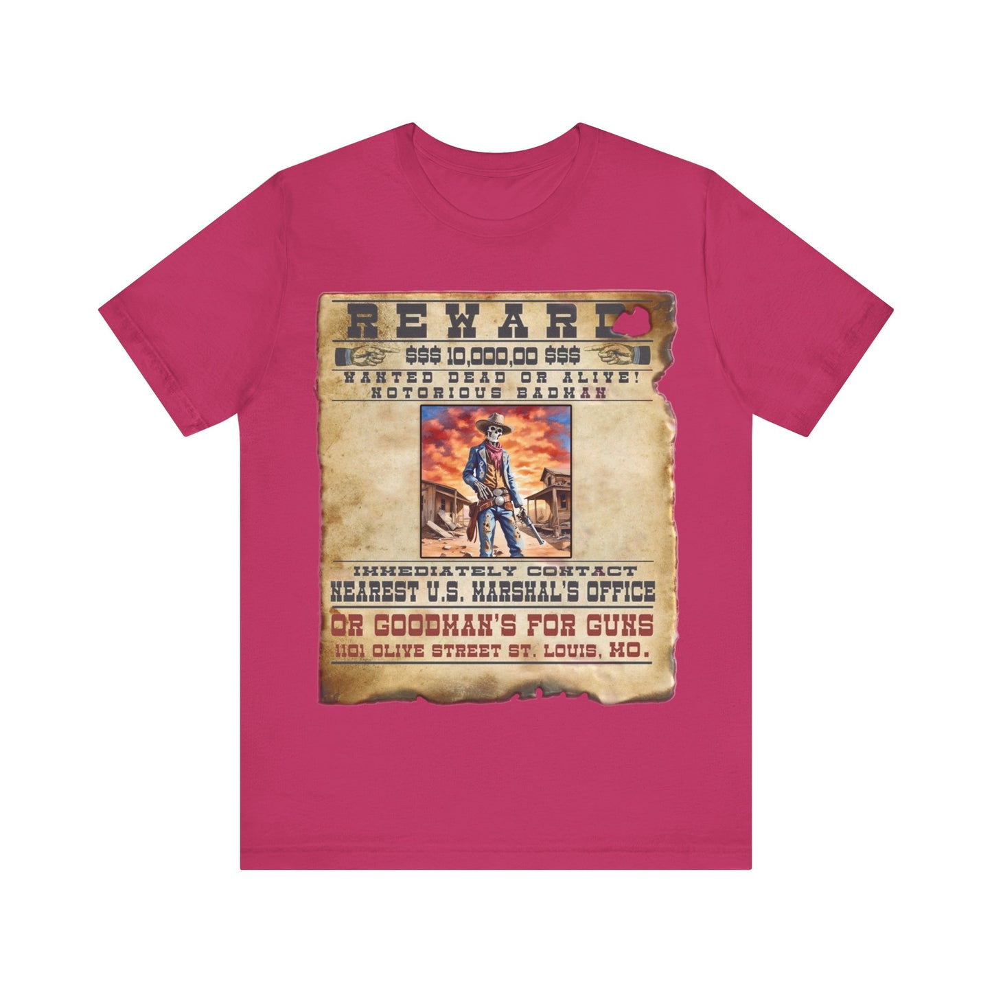 Wanted Poster Tee