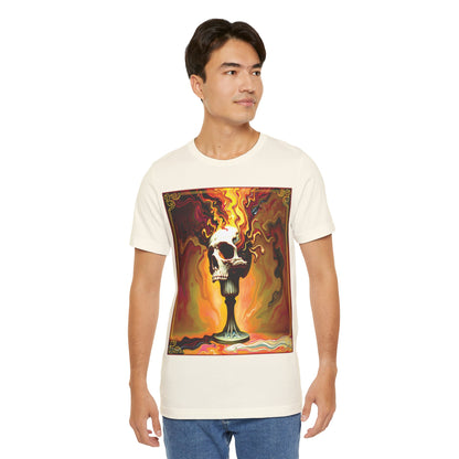 Colorful Exploding Skull Tee