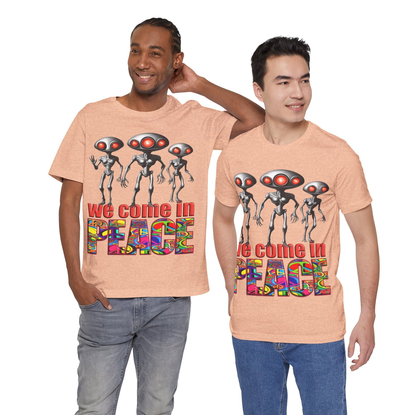 Aliens Come in Peace Tee