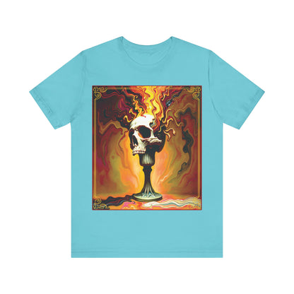 Colorful Exploding Skull Tee