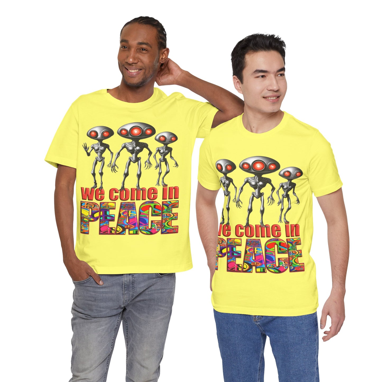 Aliens Come in Peace Tee