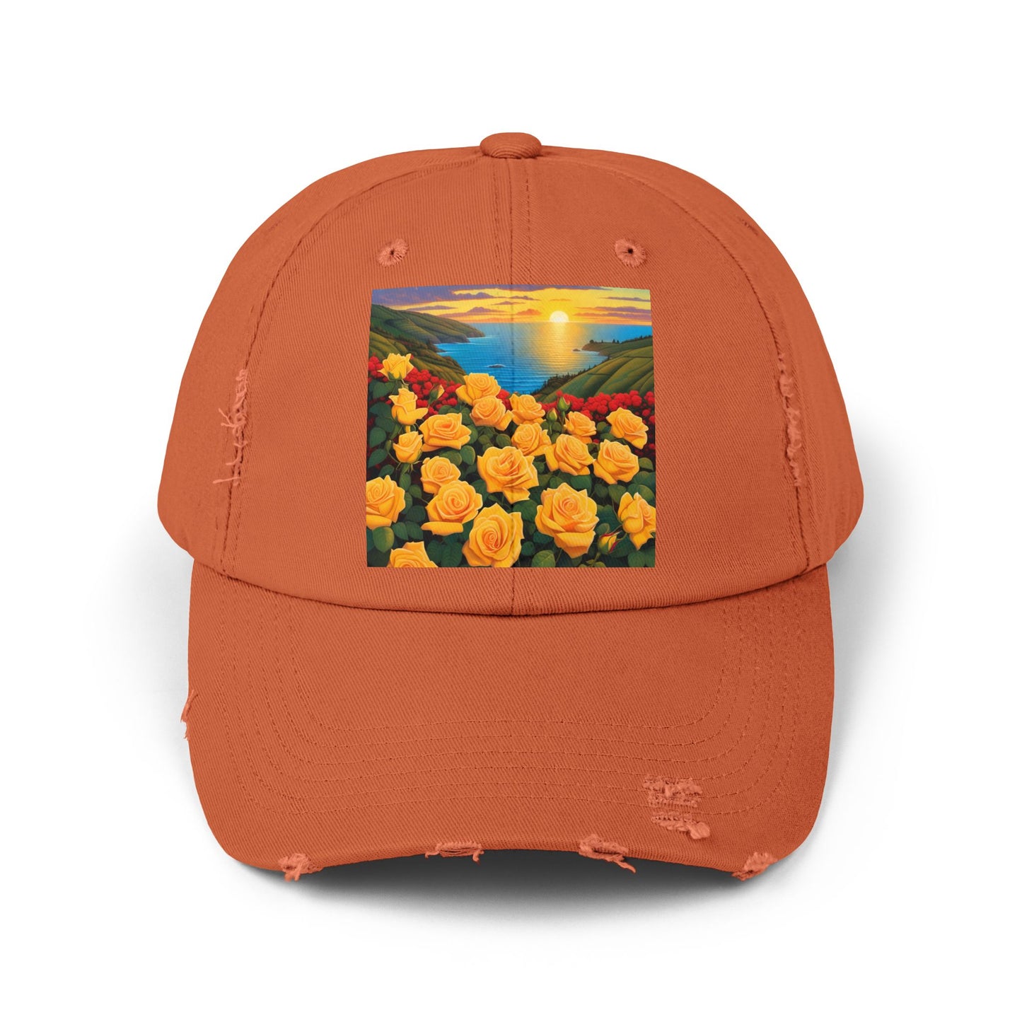 Yellow Rose Cap