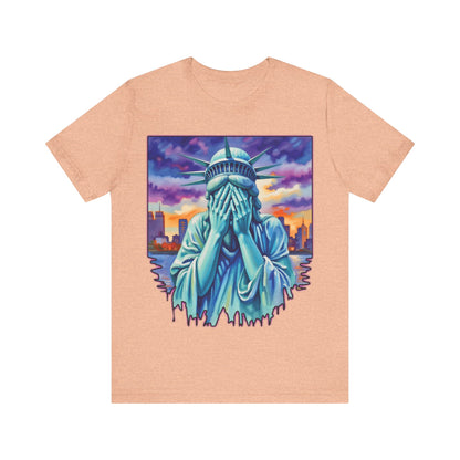 Lady Liberty Crying Tee