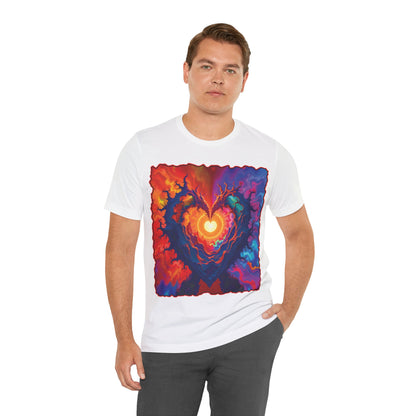 Colorful Heart Tee