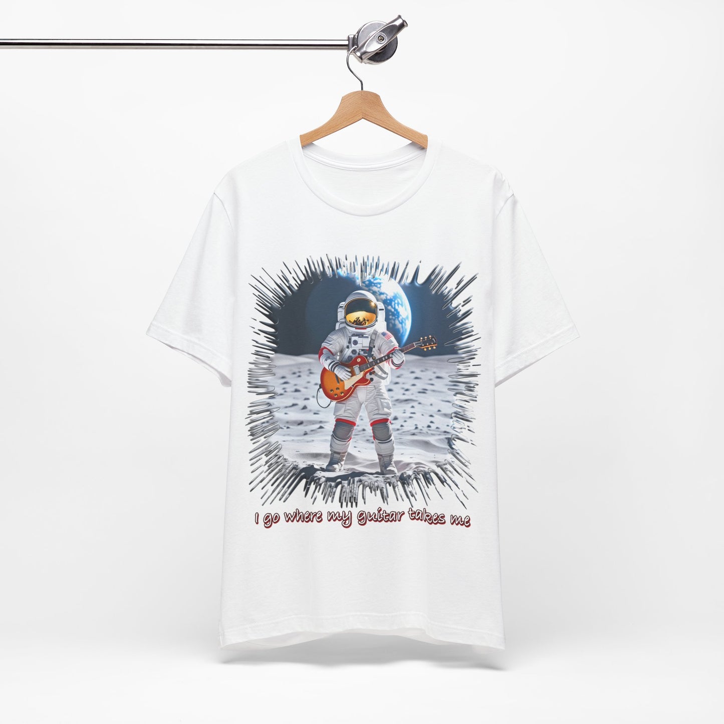 Astronaut Guitar Tee
