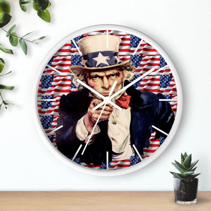 Uncle Sam Wall Clock