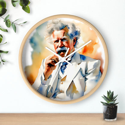 Mark Twain Wall Clock