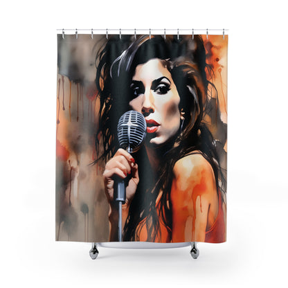 Winehouse Shower Curtain