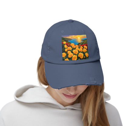 Yellow Rose Cap