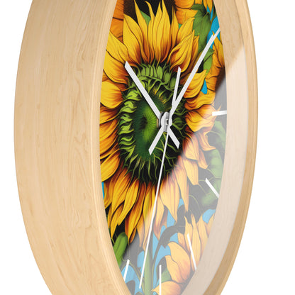 Sunflower Wall Clock