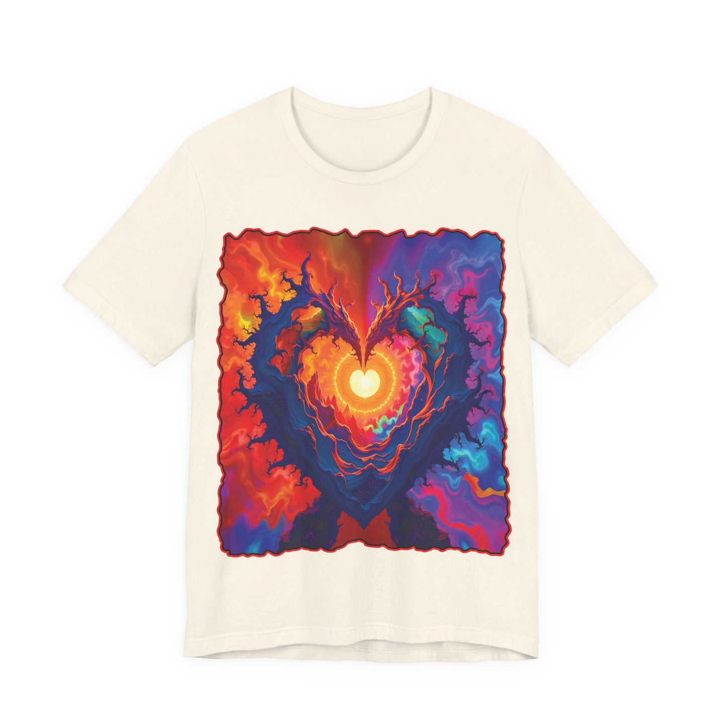 Colorful Heart Tee
