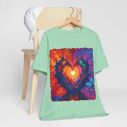 Colorful Heart Tee