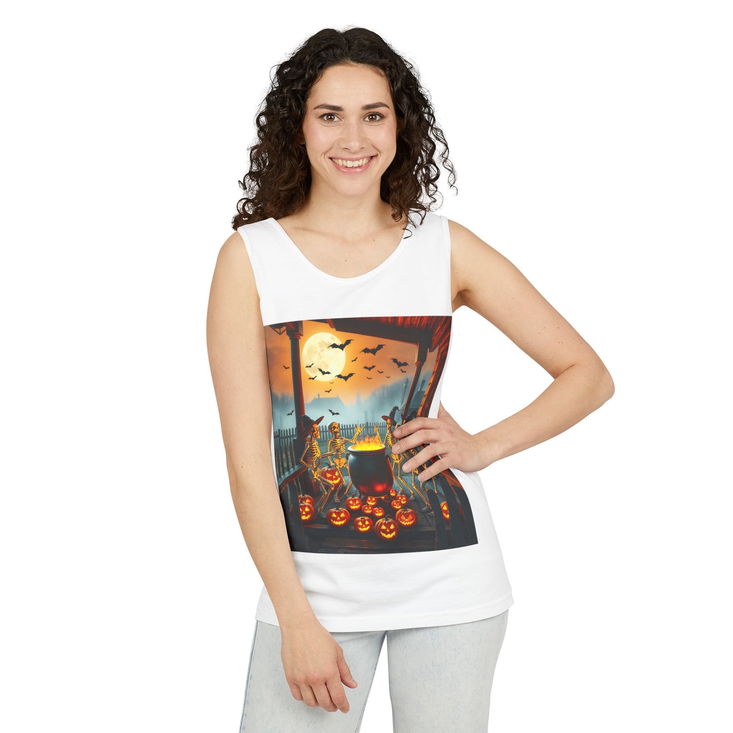 Spooky Halloween Tank Top