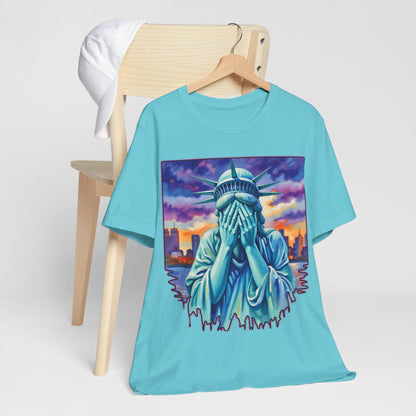 Lady Liberty Crying Tee