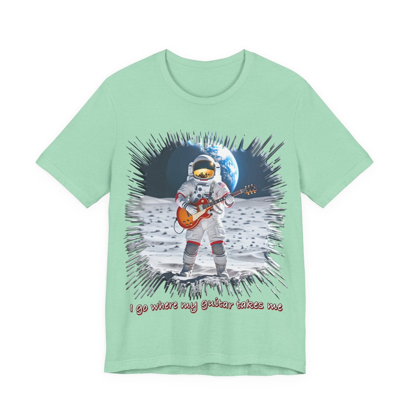 Astronaut Guitar Tee