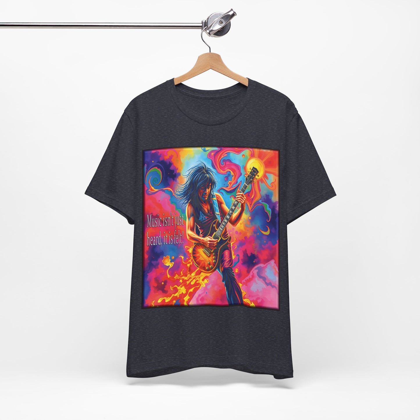 Guitarist Psychedelic Tee