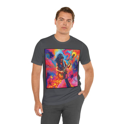 Guitarist Psychedelic Tee
