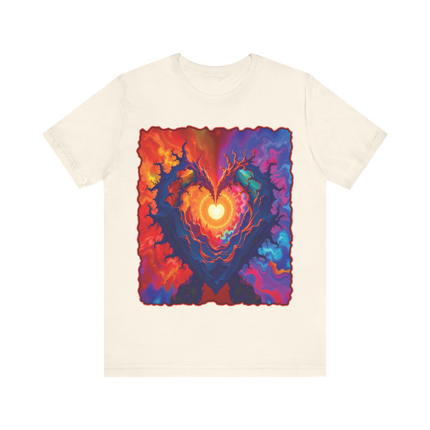 Colorful Heart Tee