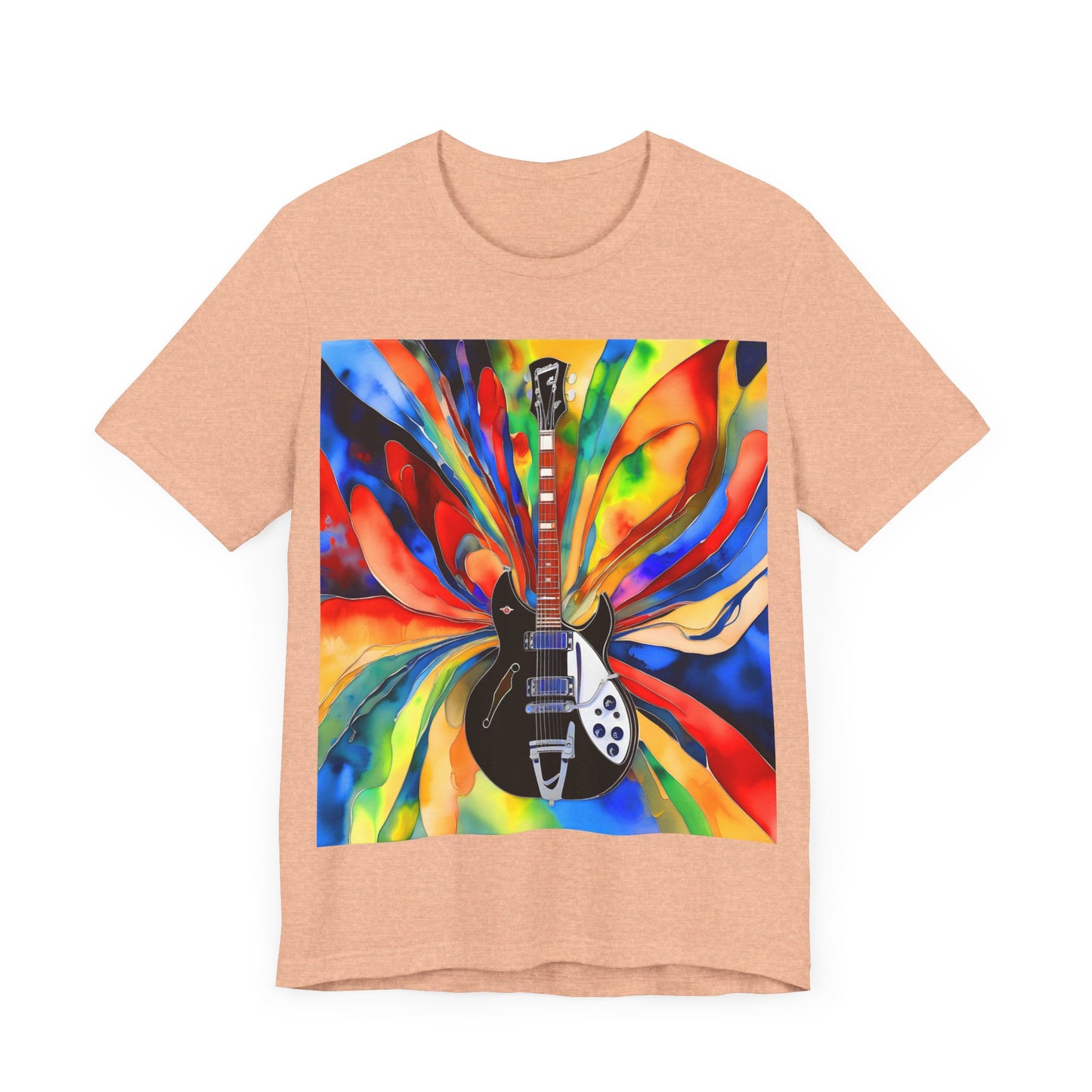 Guitar Psychedelic Tee