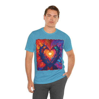 Colorful Heart Tee