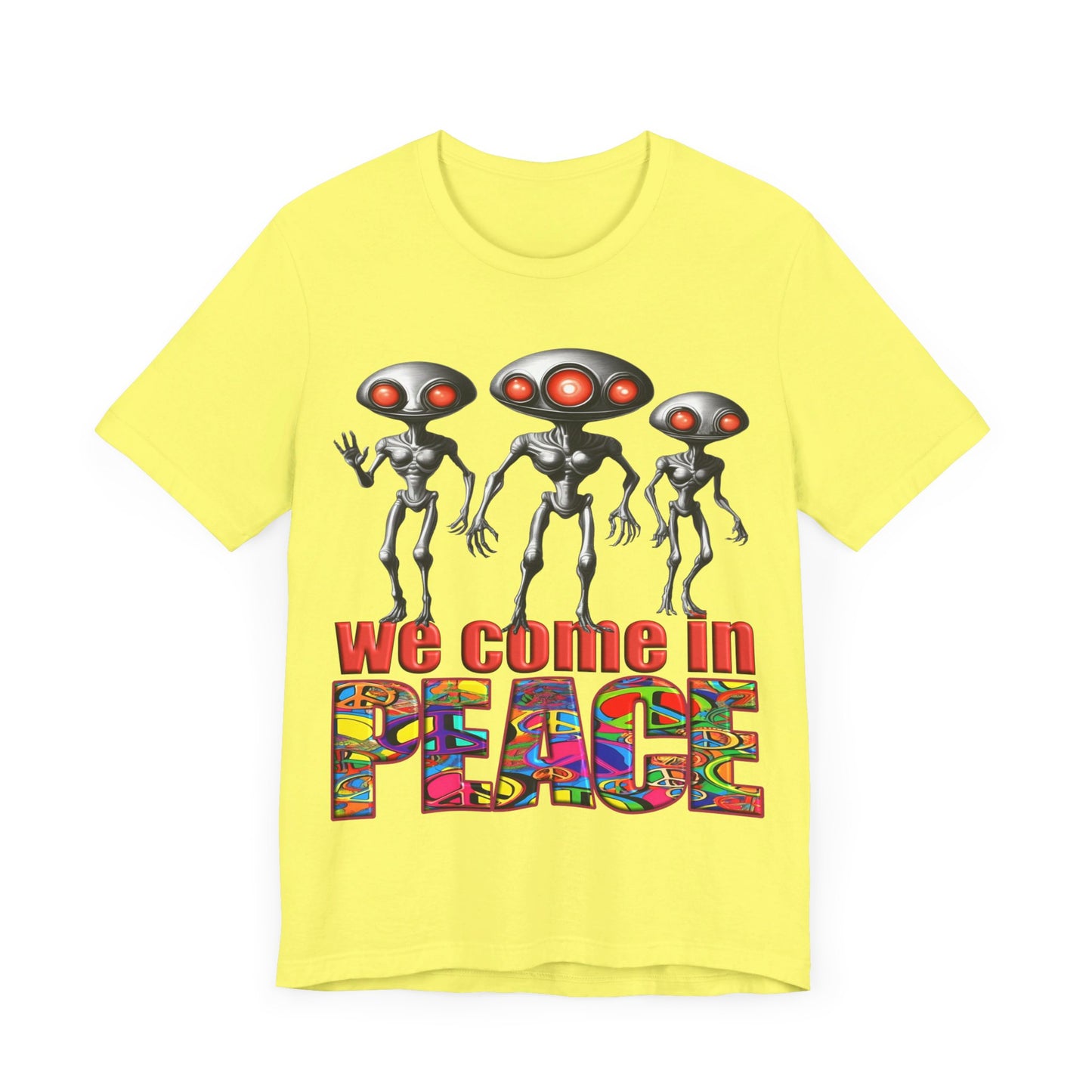 Aliens Come in Peace Tee