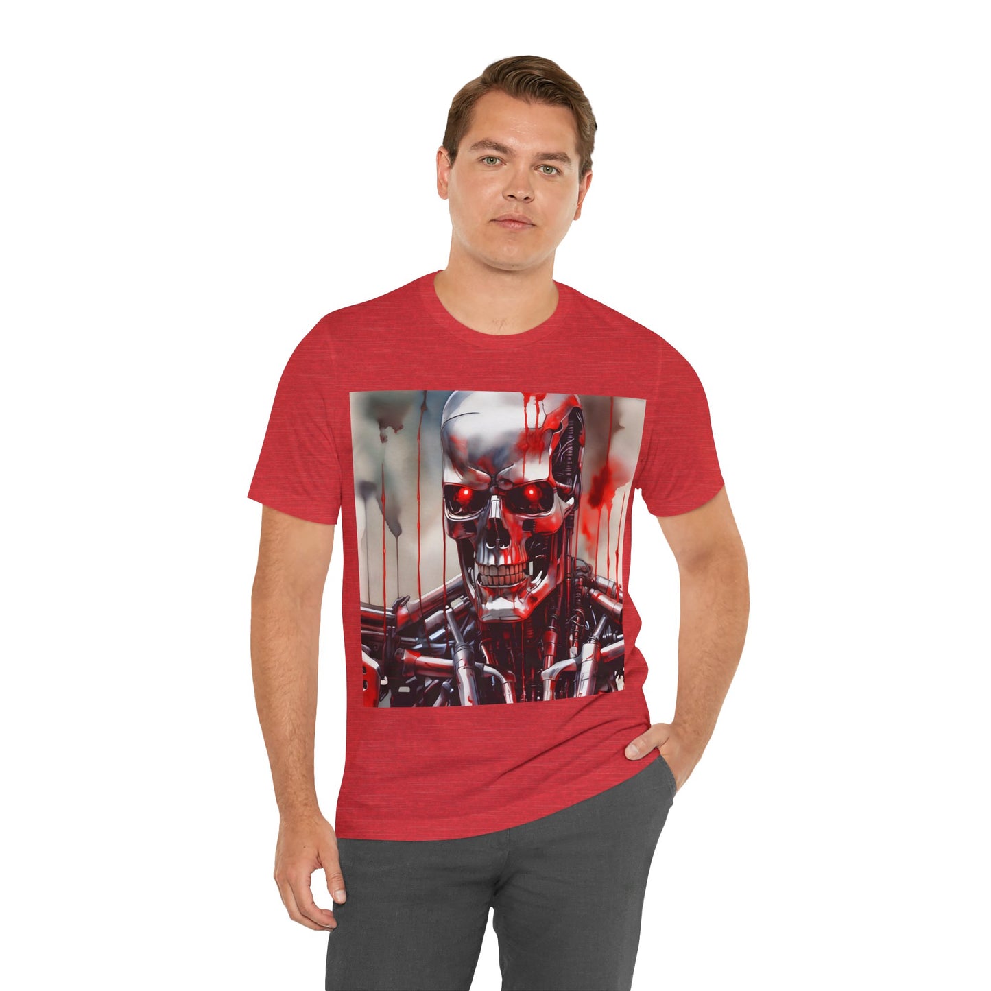 Cyborg Skull Tee