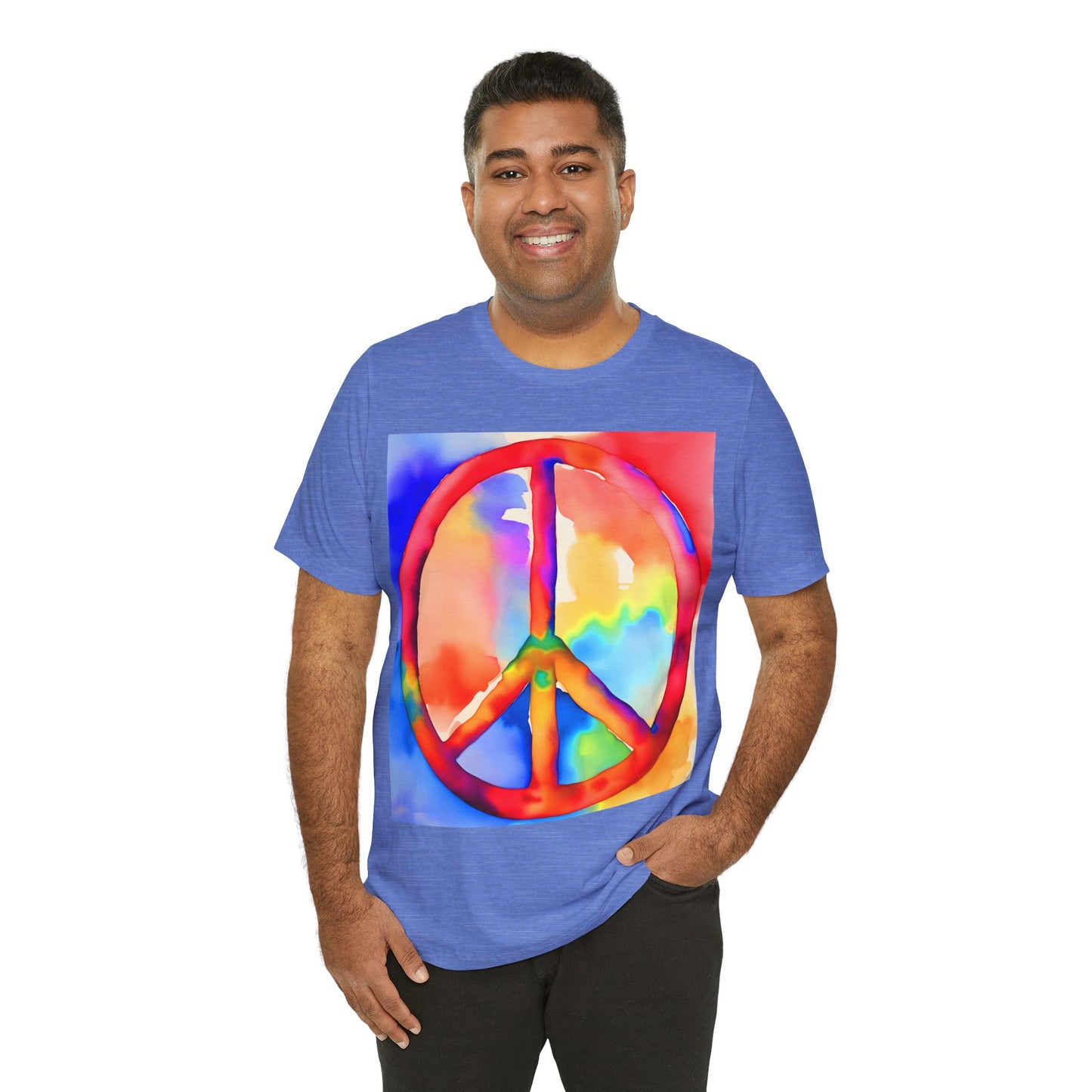 Peace Sign Vibrant Tee