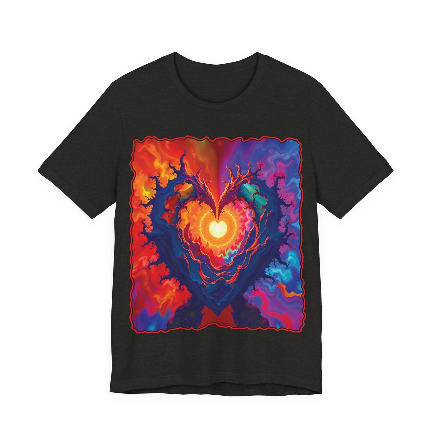 Colorful Heart Tee