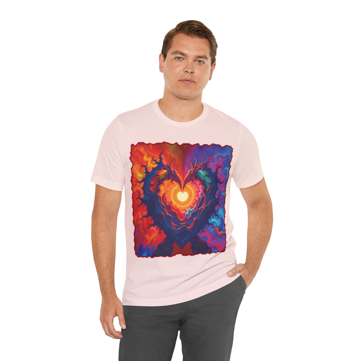 Colorful Heart Tee