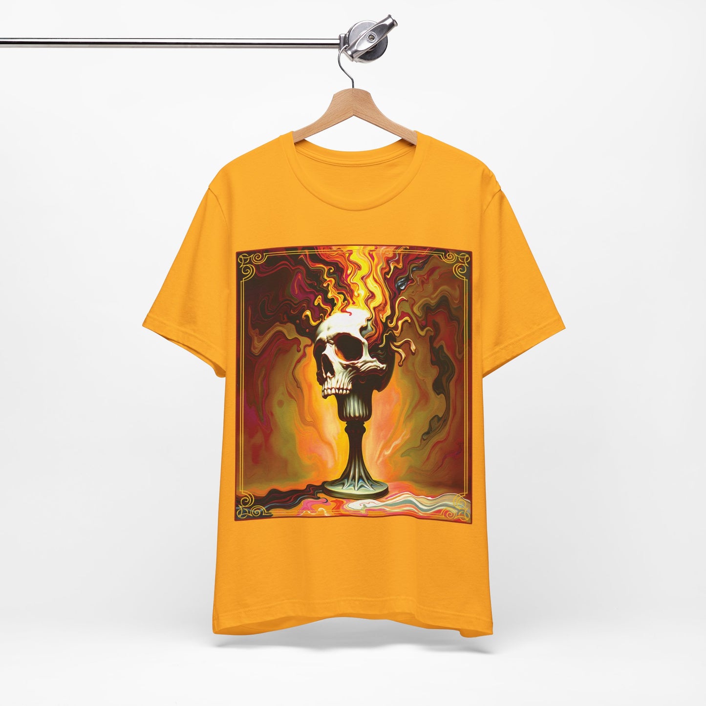 Colorful Exploding Skull Tee
