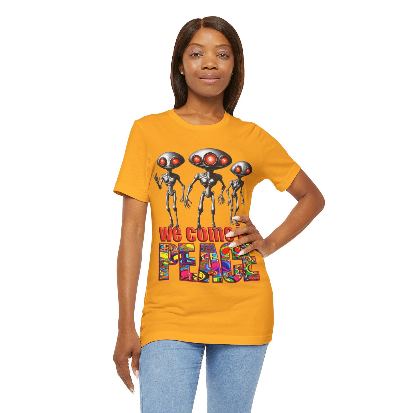 Aliens Come in Peace Tee