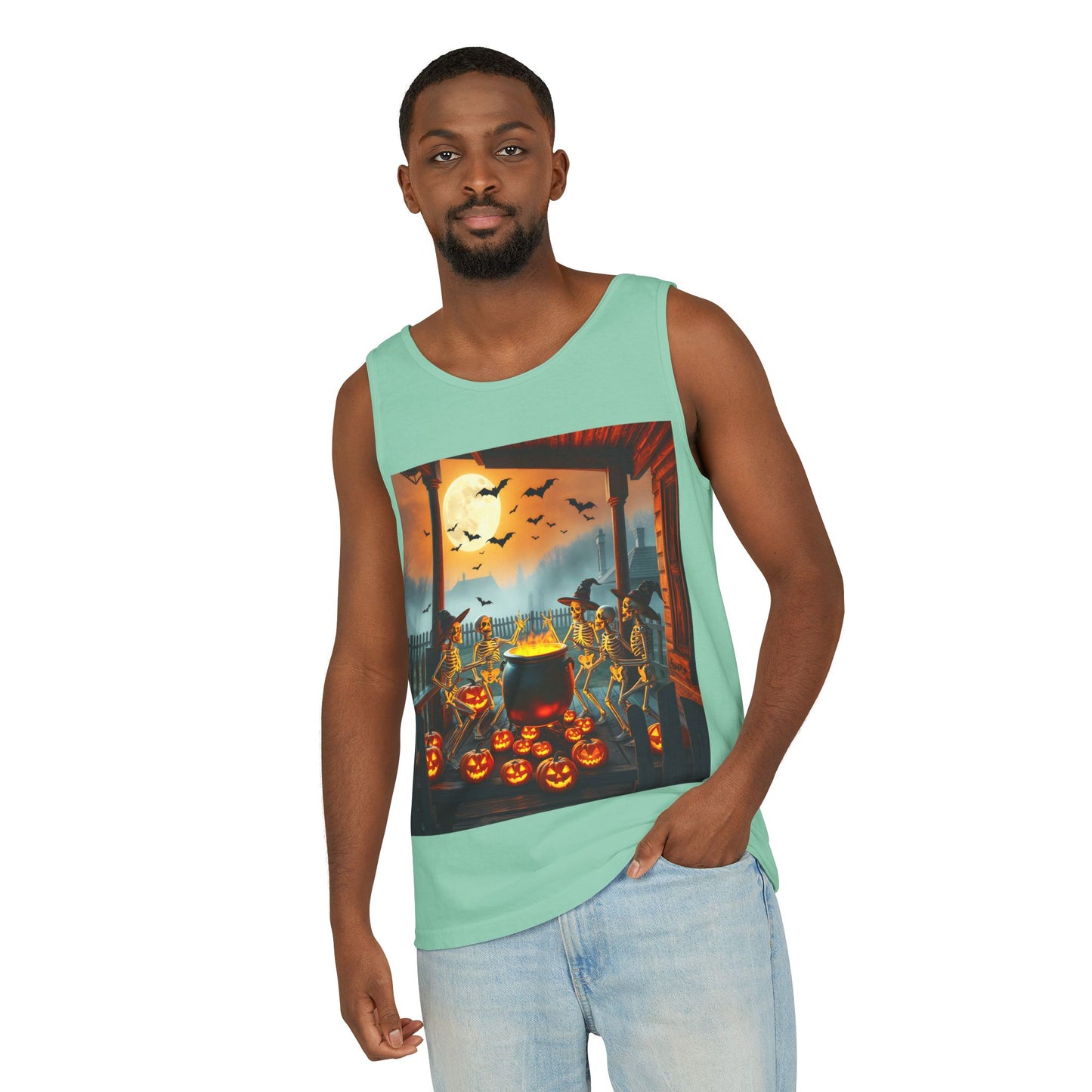 Spooky Halloween Tank Top