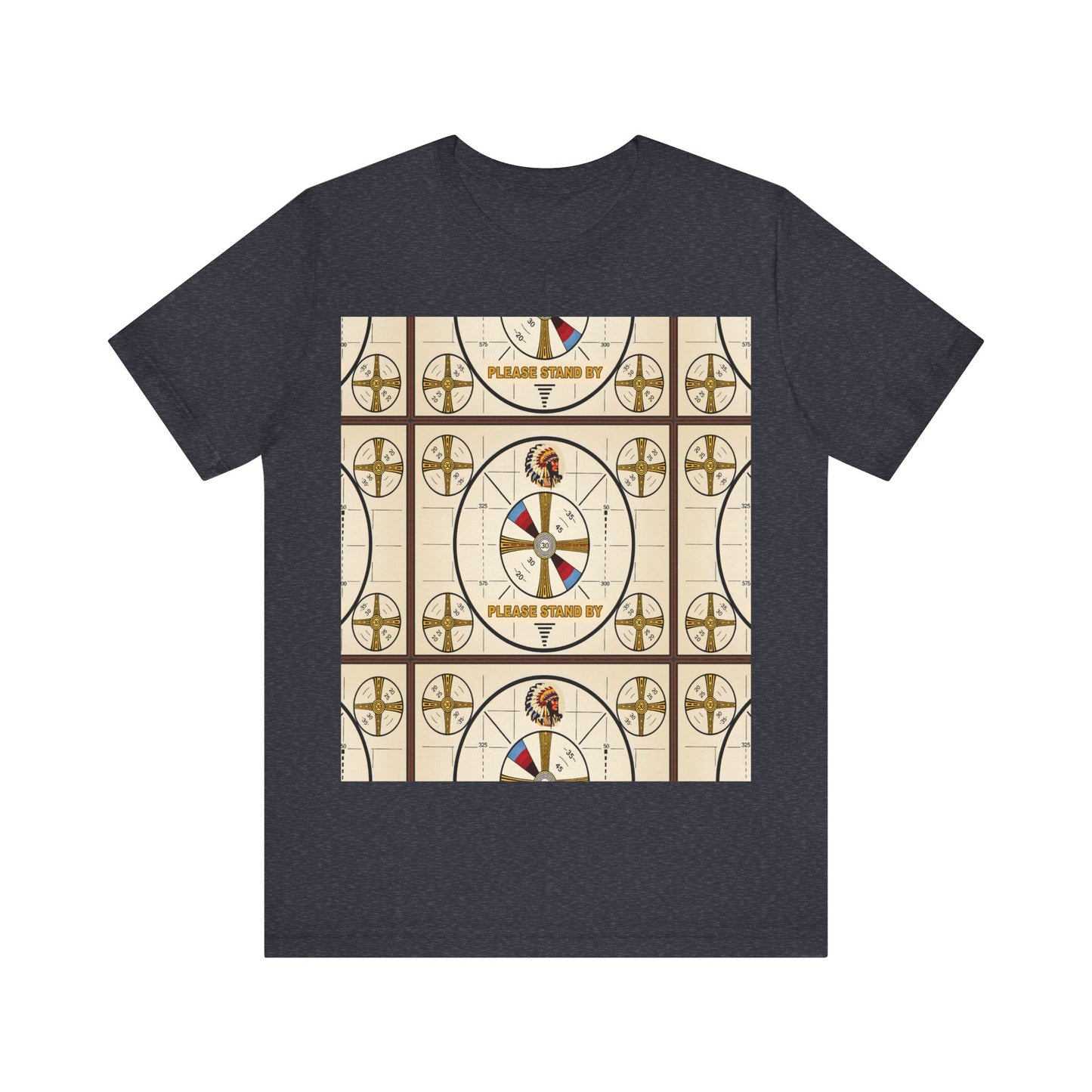 Retro TV Test Pattern Tee
