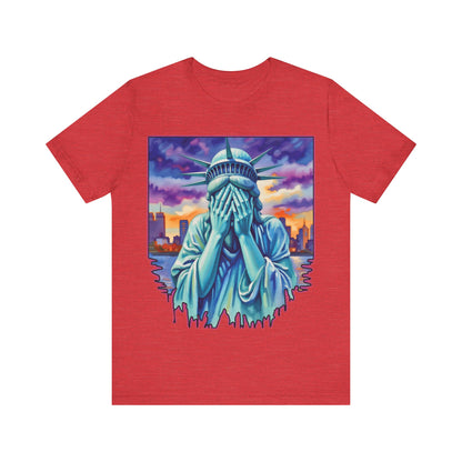 Lady Liberty Crying Tee