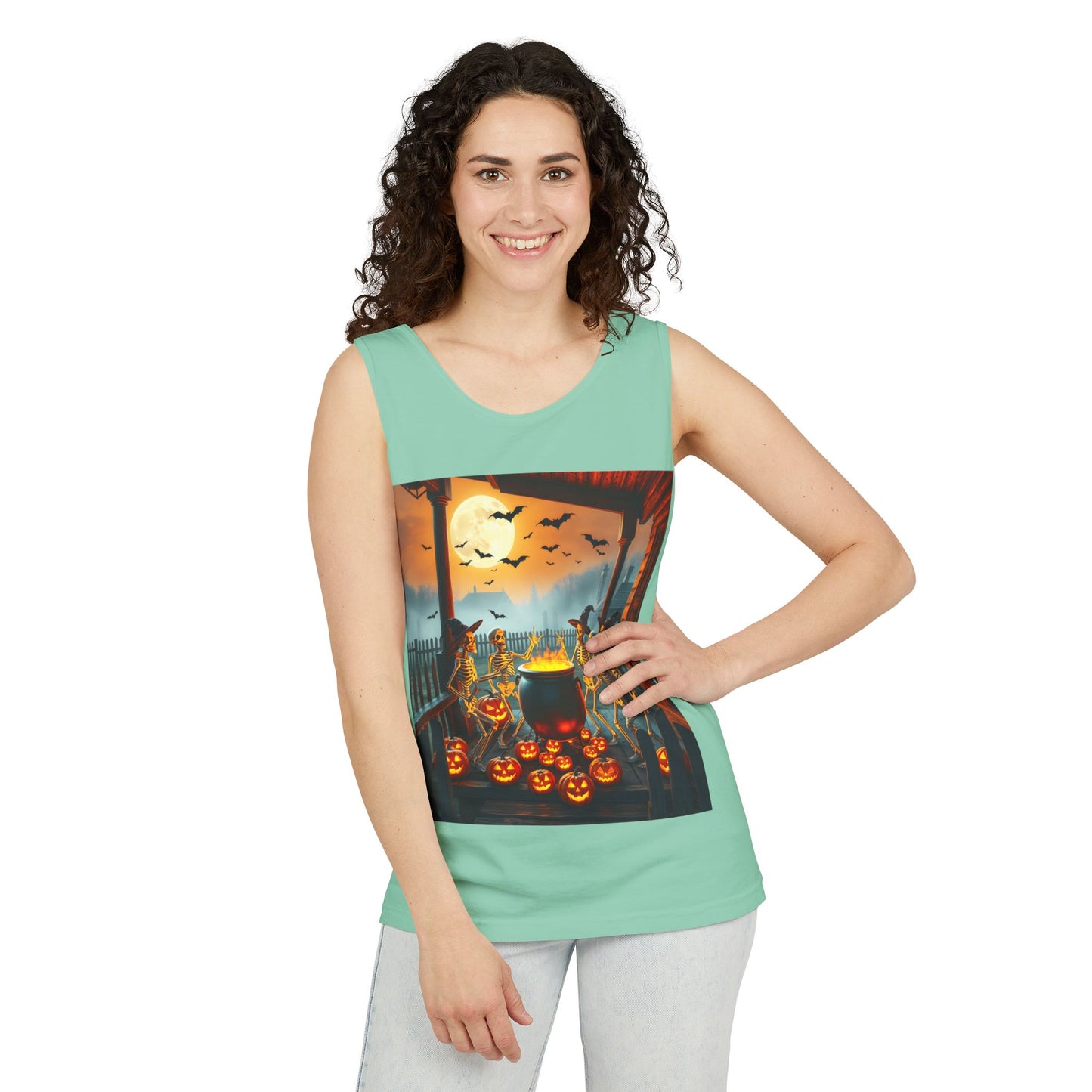 Spooky Halloween Tank Top