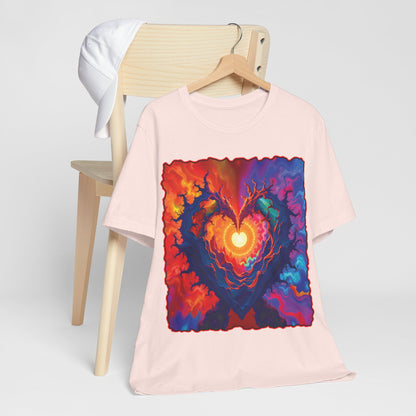 Colorful Heart Tee