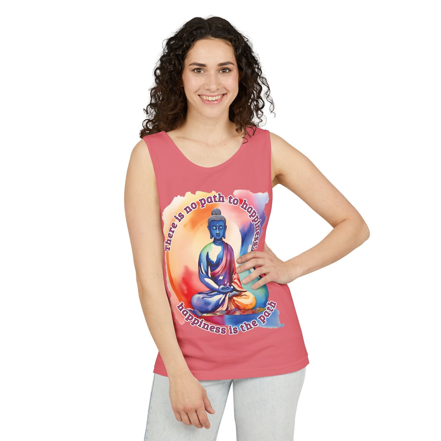 Buddha Happiness Tank Top