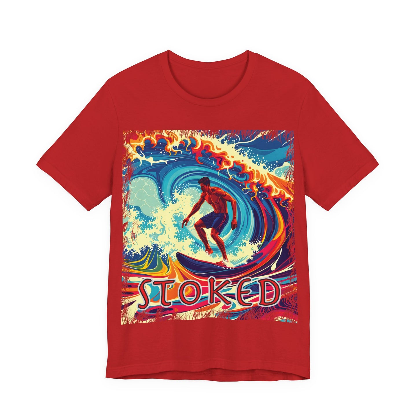 Psychedelic Surfer Tee