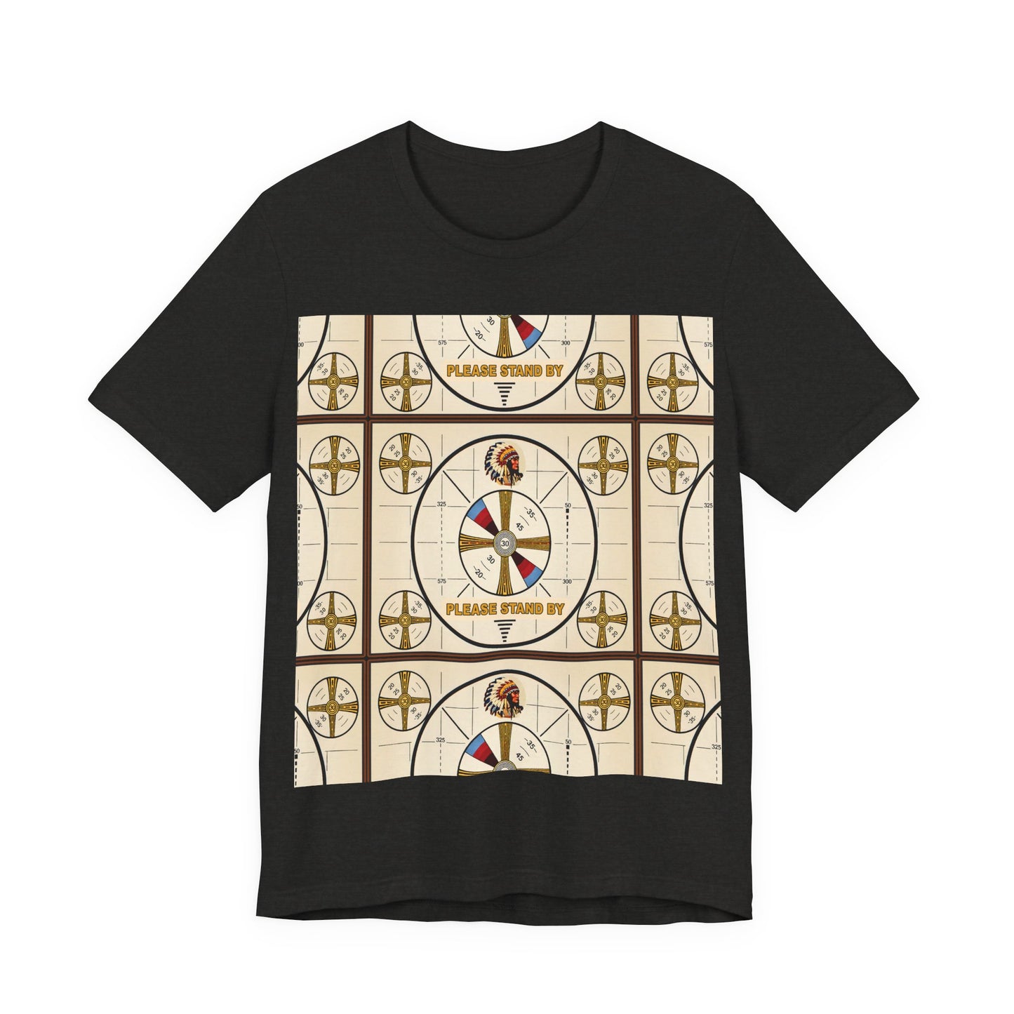 Retro TV Test Pattern Tee