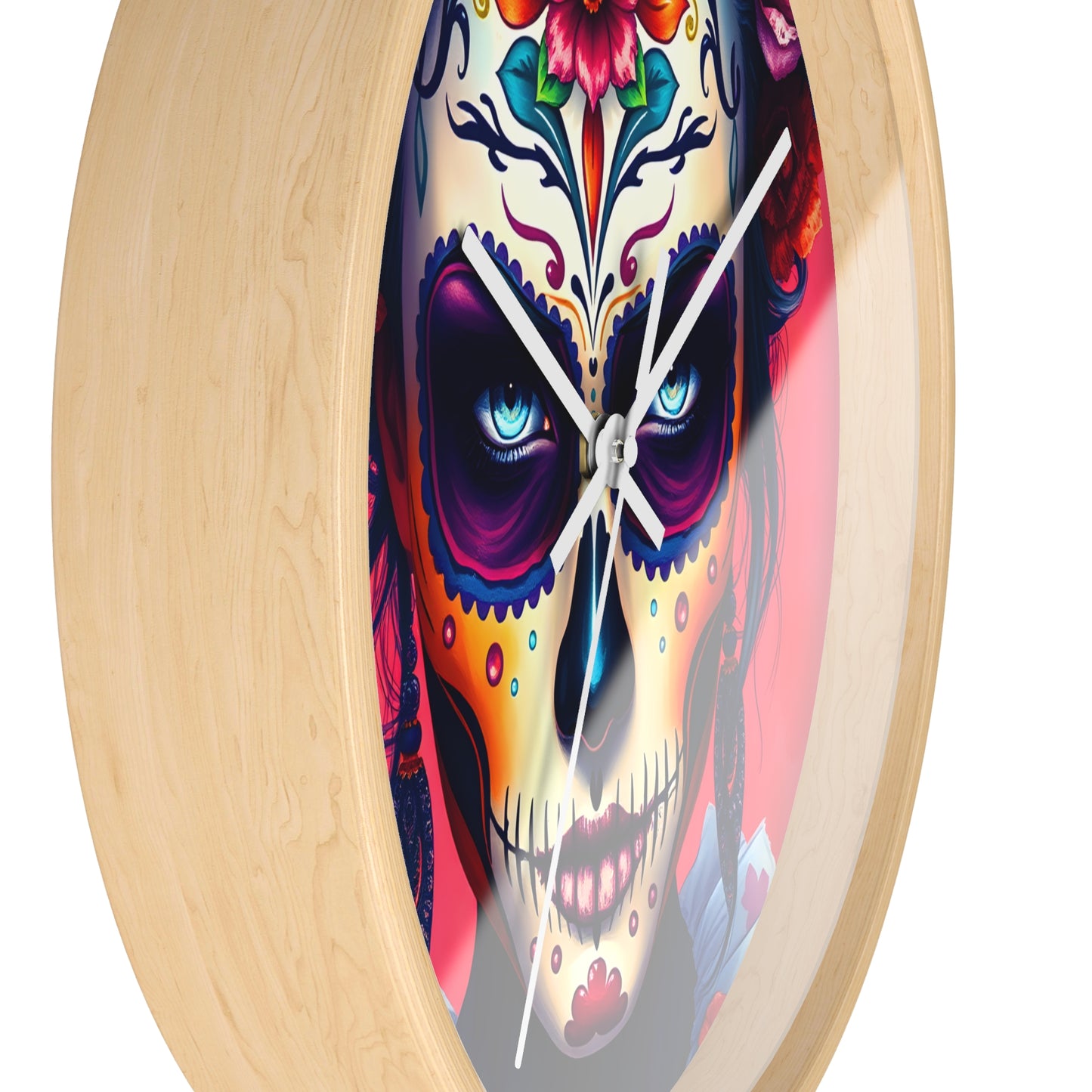 Day of the Dead Wall Clock