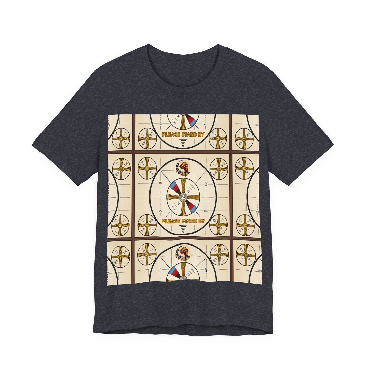 Retro TV Test Pattern Tee