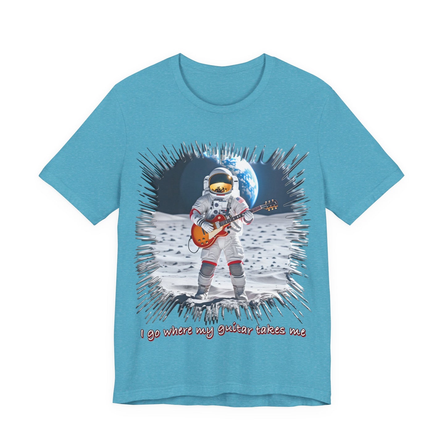 Astronaut Guitar Tee
