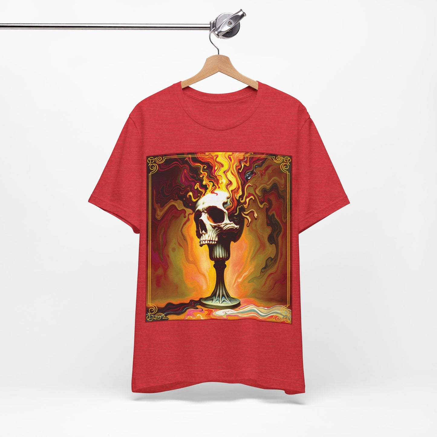 Colorful Exploding Skull Tee