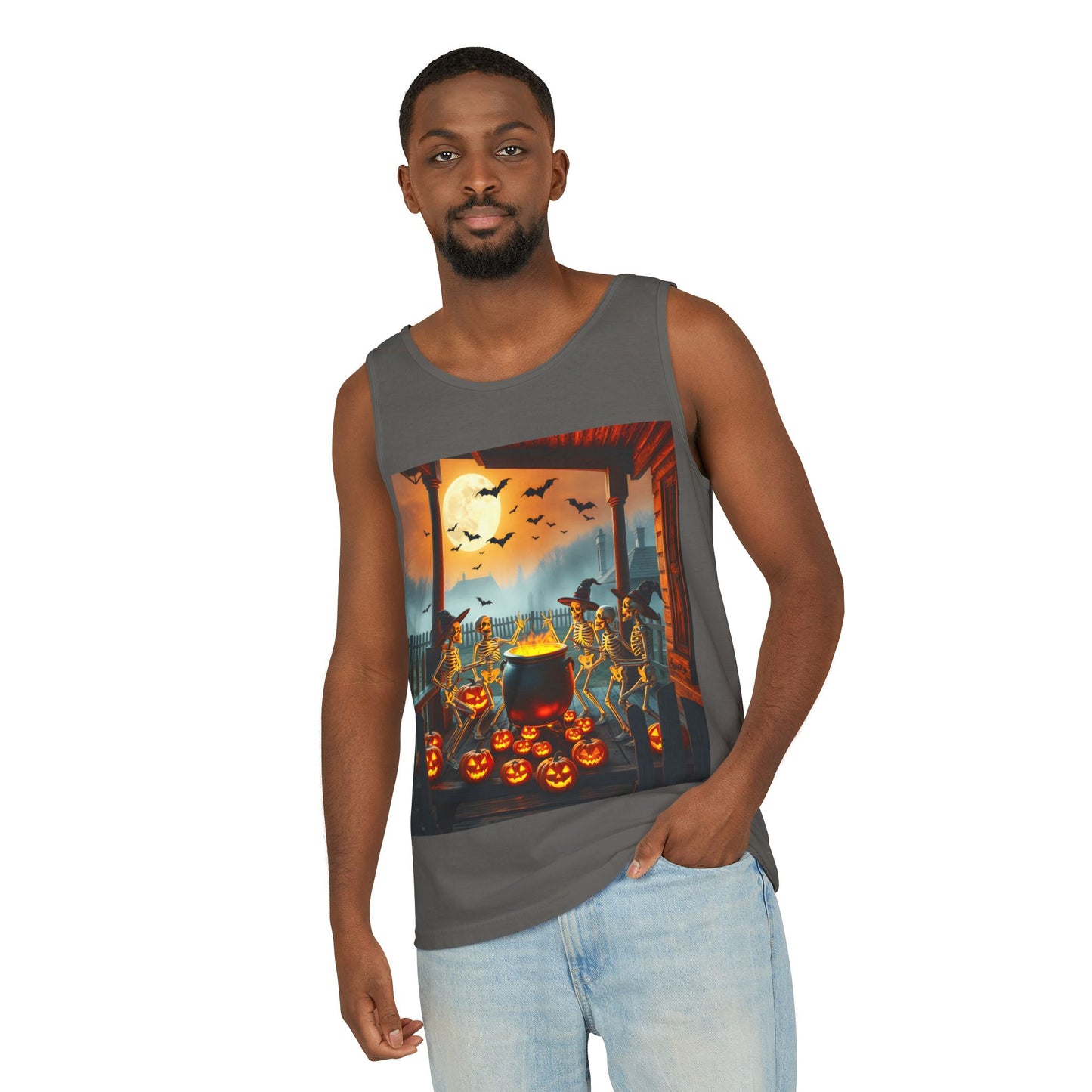 Spooky Halloween Tank Top